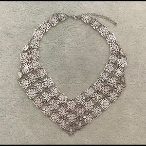 Bold+Beautiful Lattice Necklace, NWOT